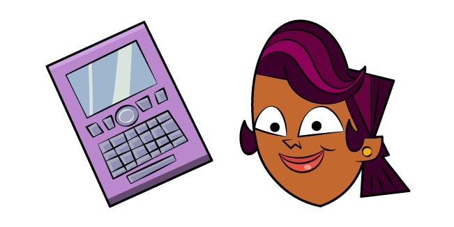 Total Drama Sierra and a Smartphone курсор