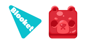 Blooket Red Gummy Bear Cursor