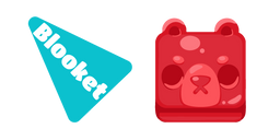 Blooket Ours Gommeux Rouge Curseur