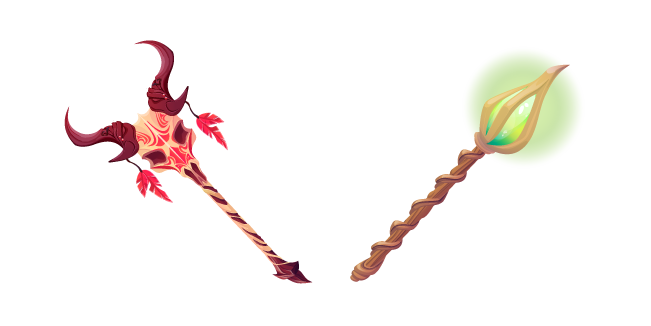 Magical Wizard Staffs Cursor