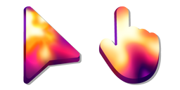 Lumières de Coucher de Soleil Chaudes Curseur