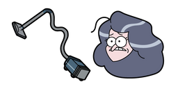 Gravity Falls Mme Gleeful et son Aspirateur Curseur