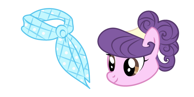 My Little Pony Suri Polomare y una Bufanda Cursor