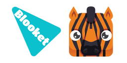 Blooket Tigre Zèbre Curseur