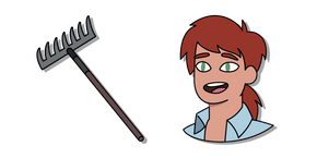 Hora de Aventura: Fionna y Cake Hunter y un Rastrillo cursor