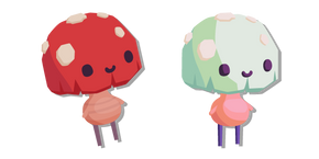 Курсор Ooblets Fleeble and Gleamy Fleeble