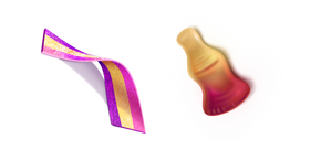 Sour Belt Candy and Coca-Cola Gummy Cursor