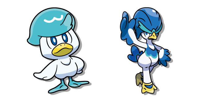 Pokemon Quaxly and Quaxwell Cursor
