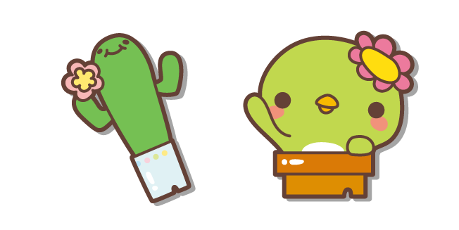 San-X Nopposabo and Sabokappa курсор