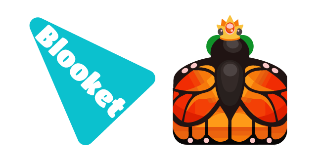 Blooket Butterfly Cursor