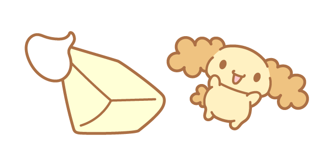 Sanrio Chiffon y un Pastel de Chifón Cursor