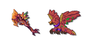 Terraria Yharon et Ciel Brûlant Curseur