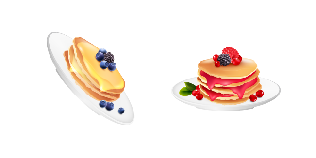 Panqueques con Jarabes Dulces Cursor