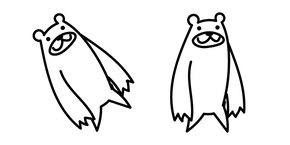 Курсор The Battle Cats Teacher Bear