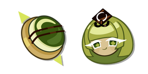 Курсор Cookie Run Green Tea Mousse Cookie and Mousse Shield