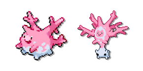 Курсор Pokemon Corsola and Johto Cursola Pixel