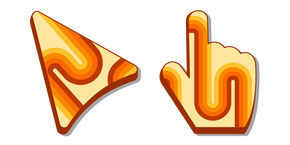 Patrón Retro de Rayas de Carreras cursor