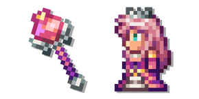 Terraria Princess and Resonance Scepter Cursor