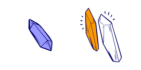 VSCO Girl Polished Crystals Cursor