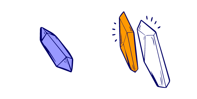 VSCO Girl Polished Crystals Cursor