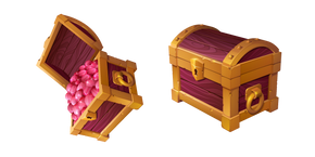 Cofre de Madera con Rubíes cursor