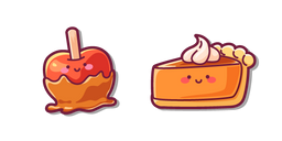 Mignonne Pomme au Caramel et Tarte aux Pommes Curseur