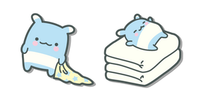 San-X Oyasumi Bakura Sleeping Cursor