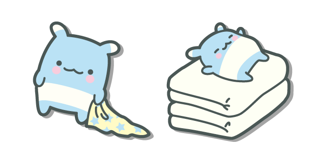 San-X Oyasumi Bakura Sleeping Cursor