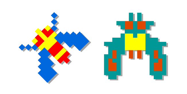 Galaga Zako and Boss Galaga курсор