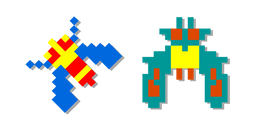 Курсор Galaga Zako and Boss Galaga