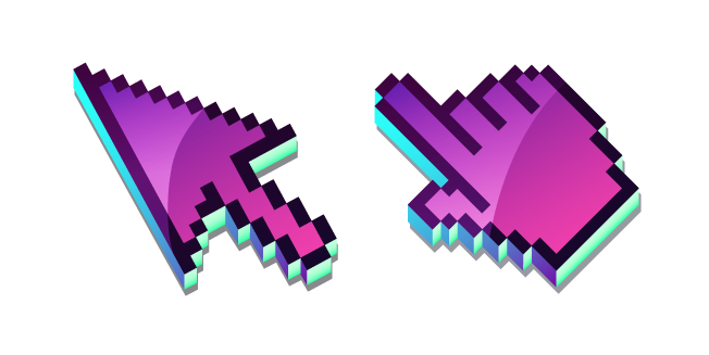 3D Forest Berries Pixel курсор