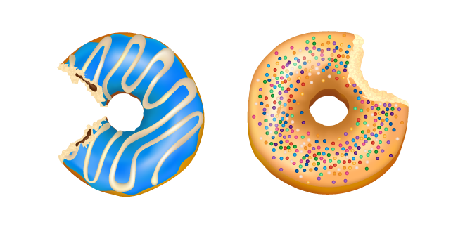 Donuts Sucrés Croqués Cursor