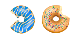 Donas Dulces Mordidas Cursor