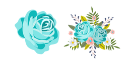 Rosas Turquesa Cursor