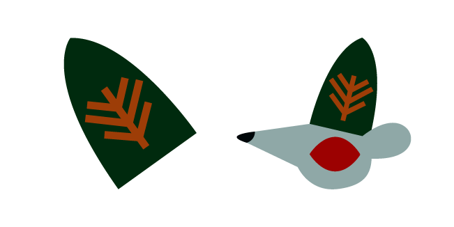 Night in the Woods Father Patience and a Pope Hat Cursor