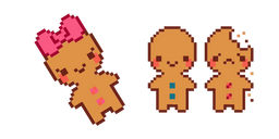 Курсор Gingerbread Cookies Pixel