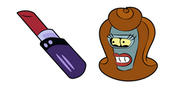 Futurama Coilette et un Rouge à Lèvres Curseur