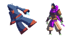 Курсор Dead Cells Cultist and Donatello Outfits