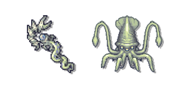 Курсор Terraria Colossal Squid and Calamari's Lament