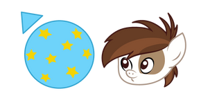 My Little Pony Pipsqueak et une Balle Curseur