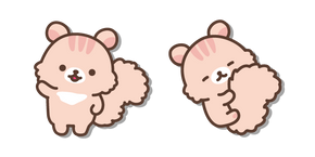 Курсор San-X Sakuranorisu Snuggling their Tail