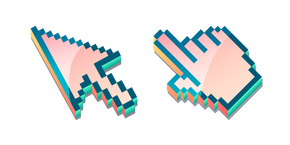 Курсор 3D Morning Sea Pixel