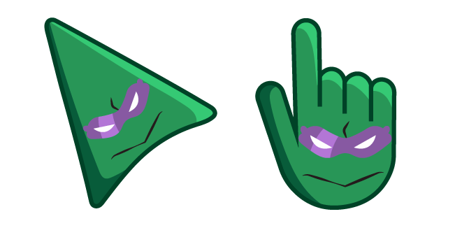 TMNT Donatello Couleur Cursor