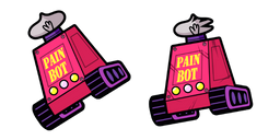 Teen Titans Go Pain Bot Cursor