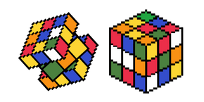 Rubik's Cube Pixel Cursor