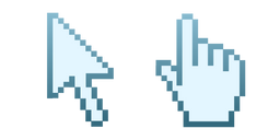 Курсор Waterfall Blue Pixel