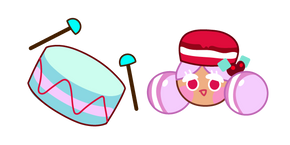 Курсор Cookie Run Macaron Cookie and her Drum