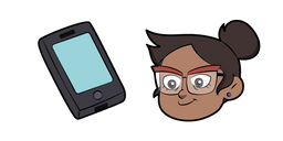 Курсор The Owl House Camila Noceda and a Phone