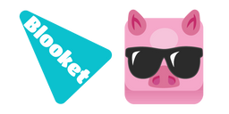 Курсор Blooket Party Pig