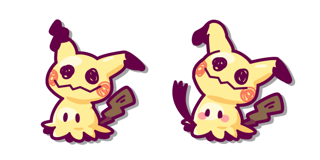 Lindo Pokemon Mimikyu Cursor